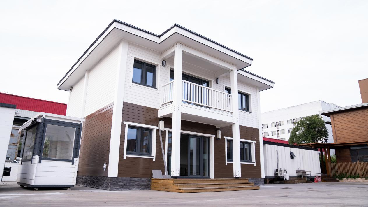 零碳零能耗装配式木结构住宅