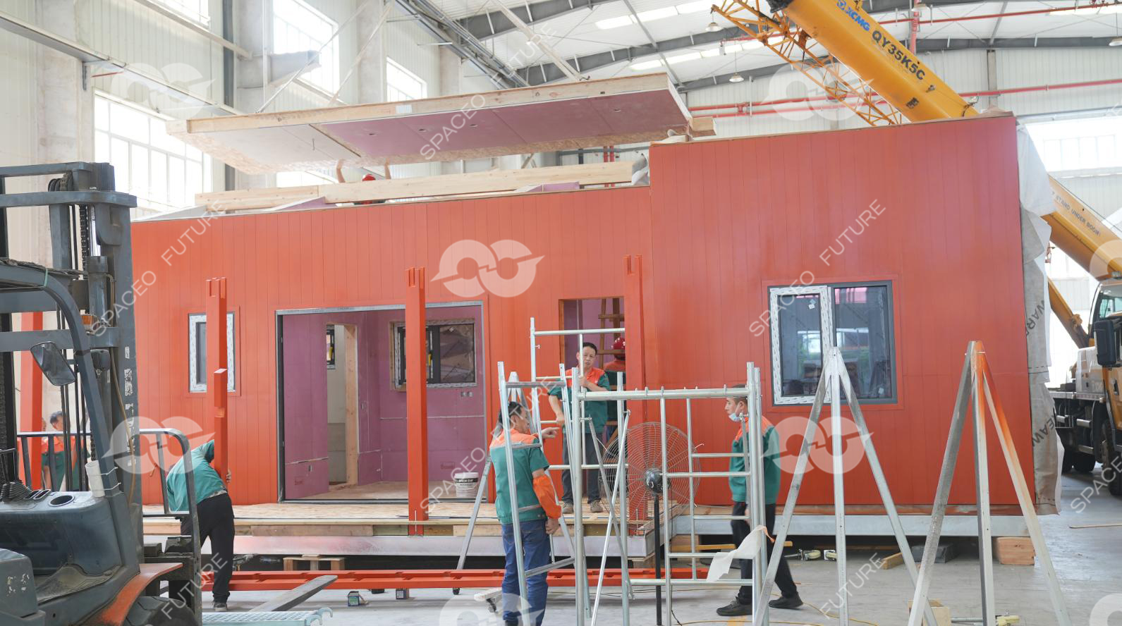 韩国装配式木结构项目