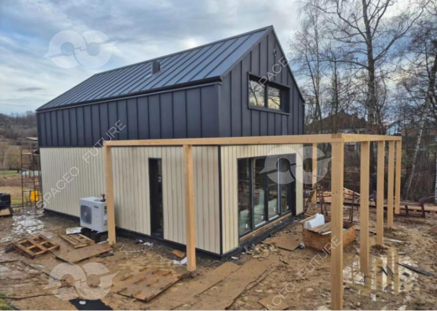 波兰装配式木结构住宅项目1