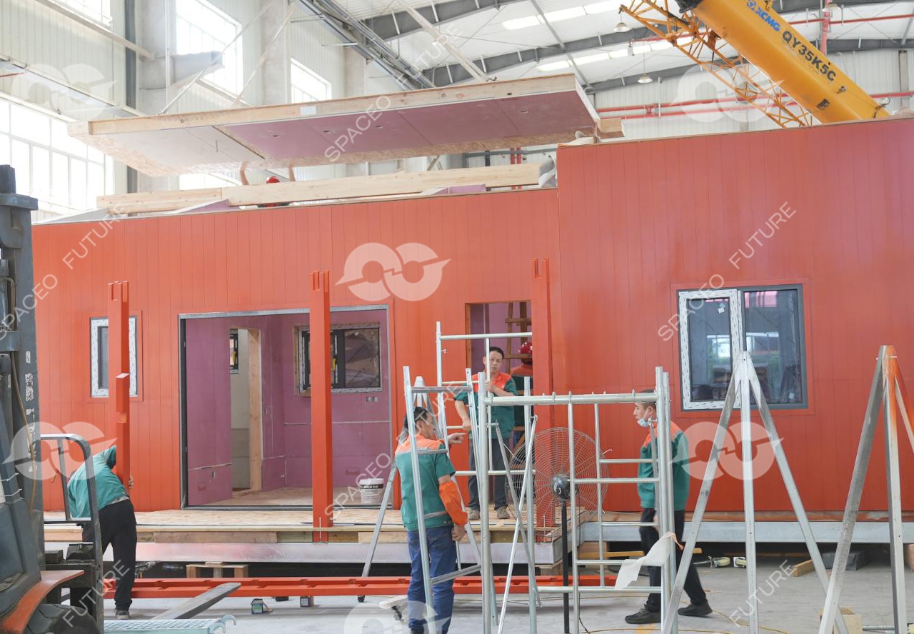 韩国装配式木结构项目