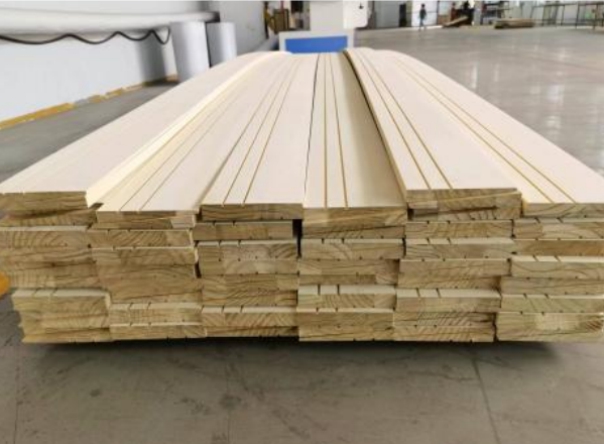 防腐木 radiated pine sloped wall panelCA-C anti-corrosionH3 level