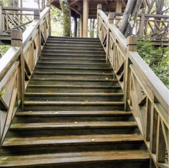 防腐木 southern pine plank road,railings, pavilionCA-C anti-corrosion